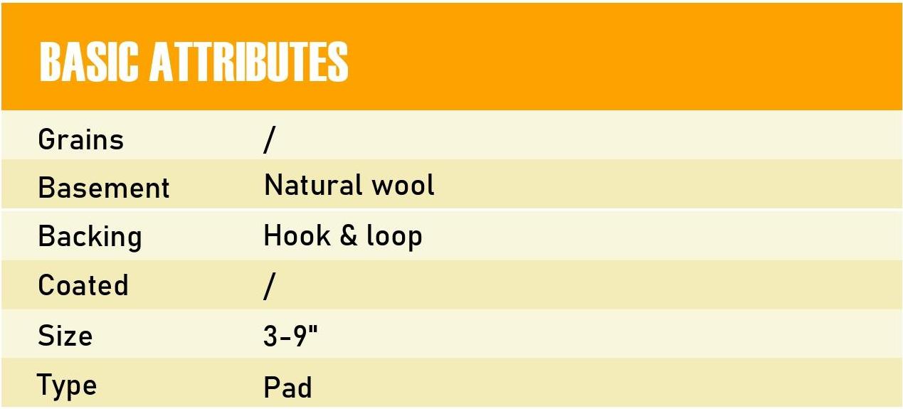 Wool Polishing Ball Bonnet