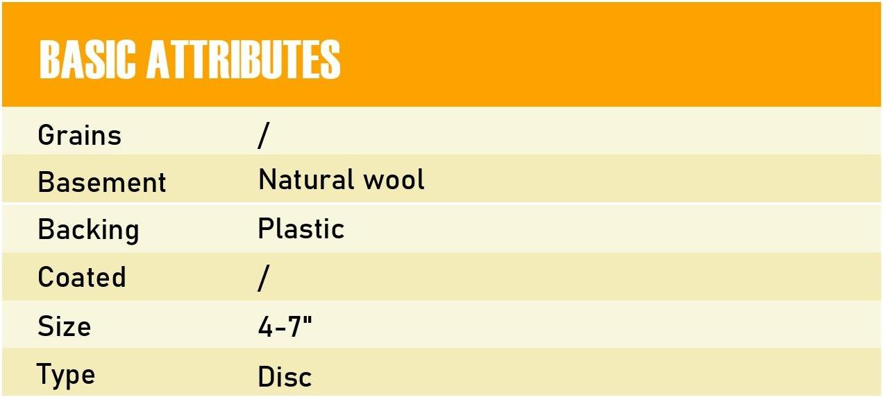 Wool Felt Disc-KFCWW01
