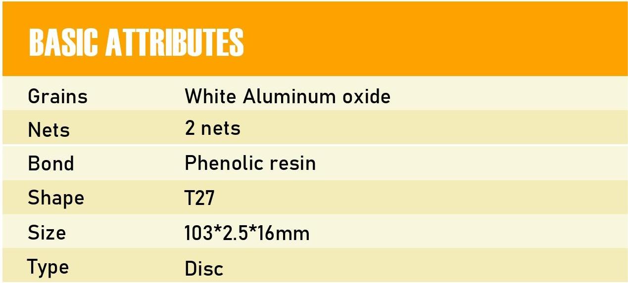 Semi-flex Grinding Wheel--Inox