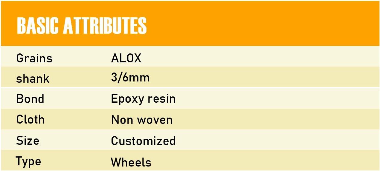 Non-Woven Flap Wheel With Shaft