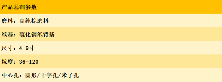 氧化铝钢纸磨片