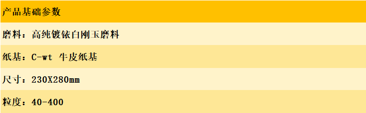 Yellow Line 专业型 镀铱白刚玉